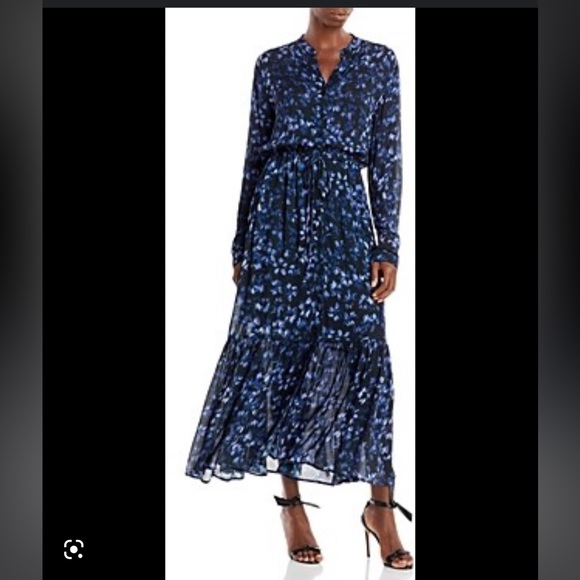 Bella Dahl Floral Print Ruffled
Hem Maxi Dress size XS - Picture 2 of 7